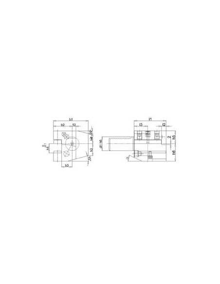 PortaPunta de brocas axial VDI izquierda C2