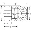 Llave de vaso 3/8" DIN 3124 mod 456