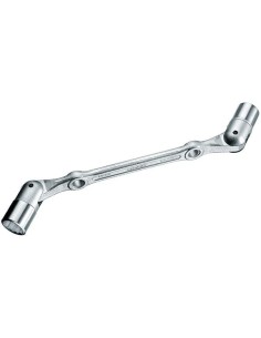 Llave articulada doble