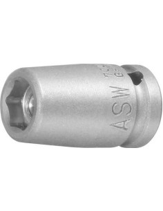 Vaso de llave de vaso de fuerza con imán 1 / 4 pulgadas