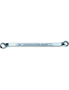 Llave dos bocas estrella acodada plana mod 230A