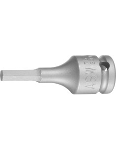 Punta para destornillador de fuerza 3 / 8 pulgadas hembra hexagonal