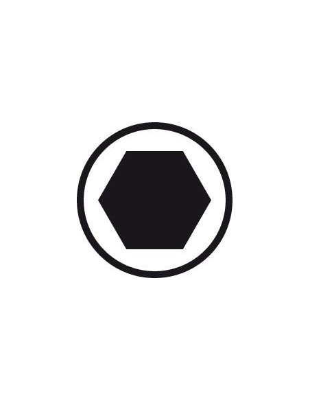 Punta para destornillador de fuerza 1 / 2 pulgadas hembra hexagonal