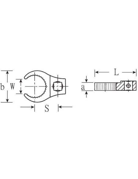 Llave de boca estrella MJ CROW-RING mod 440S MJ