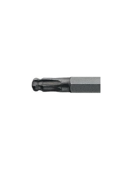 Llave Allen larga fosfatada cabeza esférica