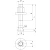 Tornillo para ranuras en T DIN787 completo