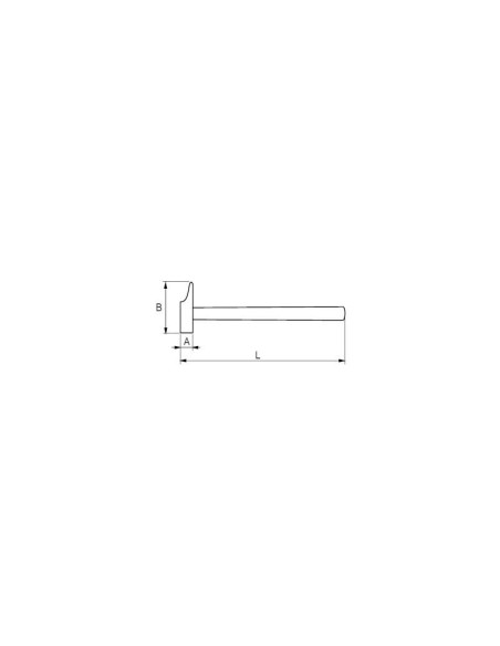 Martillo de peña mango fibra vidrio modelo 522