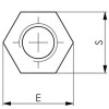 Tuerca de prolongación DIN6334