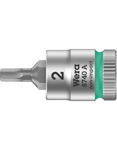 Punta para destornillador 1 / 4 pulgadas hembra hexagonal