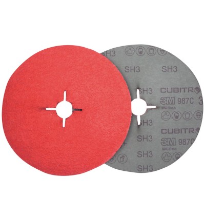 Disco abrasivo de fibra Cubitron II 987C 180mm