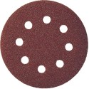 Disco abrasivo velcro madera 125mm 8 agujeros