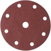 Disco abrasivo velcro madera 150mm 9 agujeros