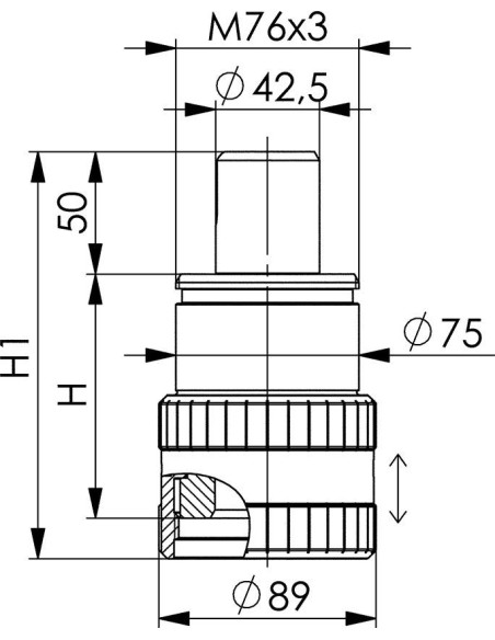 Elemento intermedio pequeño 6425Z