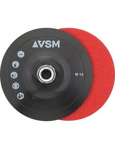Plato apoyo velcro M14 115mm