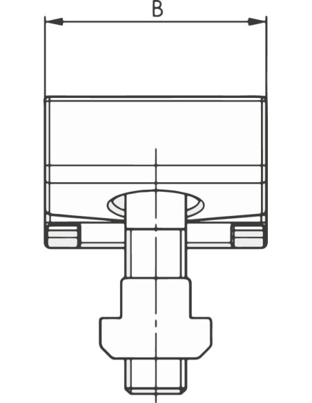 Brida sujeción plana 6496