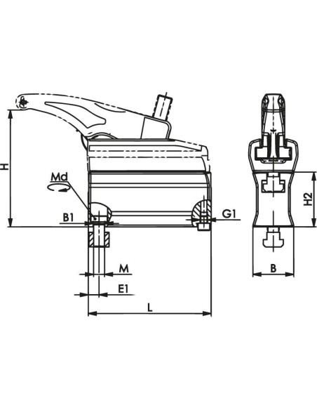 Elemento intermedio 7600Z