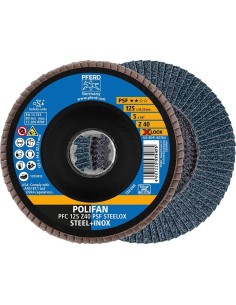 Disco abrasivo de láminas X-LOCK STEELOX K40PSF