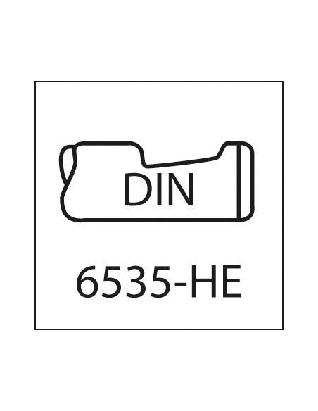 Broca espiral SL WN MDI vastago FIRE 6537-HE 3xD