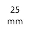Punta dureza tenaz 1 / 4 pulgadas DIN3126C6,3 hembra hexagonal