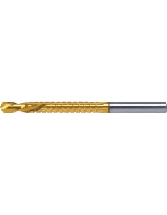 Broca fresadora universal HSS TiN
