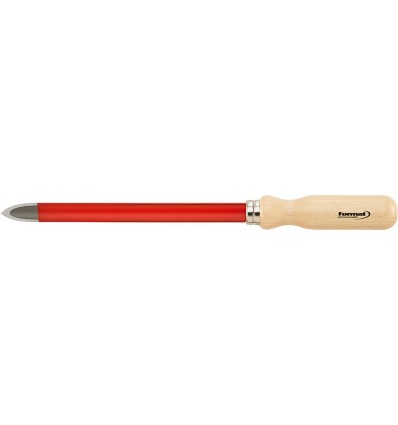 Rasqueta hueca triangular DIN8350C