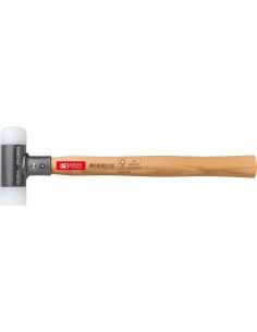 Martillo blando con mango de madera sin contragolpe