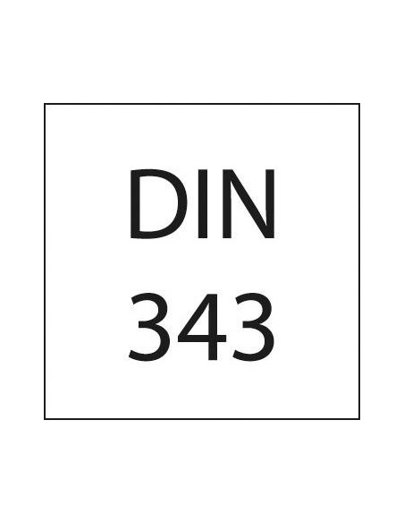 Broca escariar DIN343 HSS vastago CM1