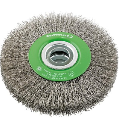 Cepillo circular inoxidable