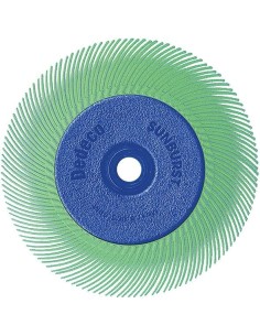 Cepillo abrasivo radial P 50 verde, tipo TC