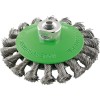 Cepillo cónico inoxidable M14 trenzado