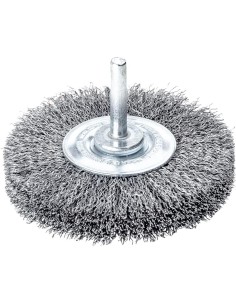 Cepillo redondo con vastago Alambre de acero
