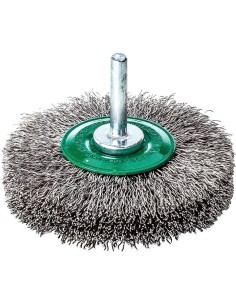 Cepillo circlr V4A ondulado con vastago