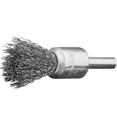 Cepillo brocha alambre ondulado