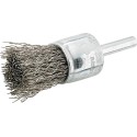 Cepillo pincel inoxidable ondulado