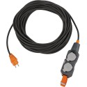 Cable alargador 4 enchufe IP54 H07RN-F3G2,5 professionalLINE