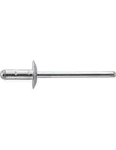Remache ciego polivalente cabeza grande aluminiominio acero