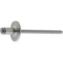 Remache ciego aluminio cabeza grande