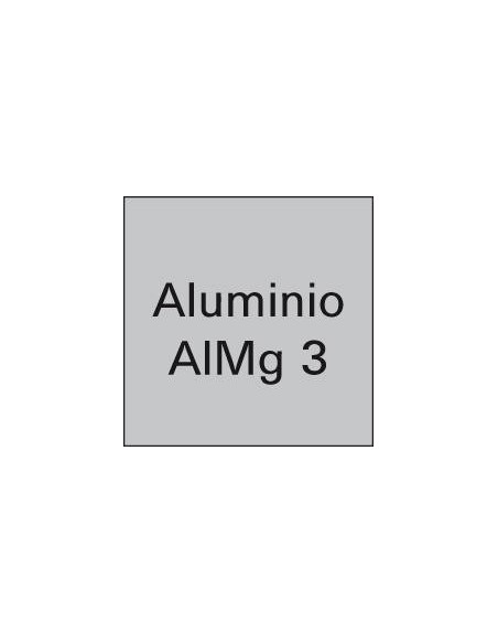 Tuerca remache ciego aluminio cabeza bombeada