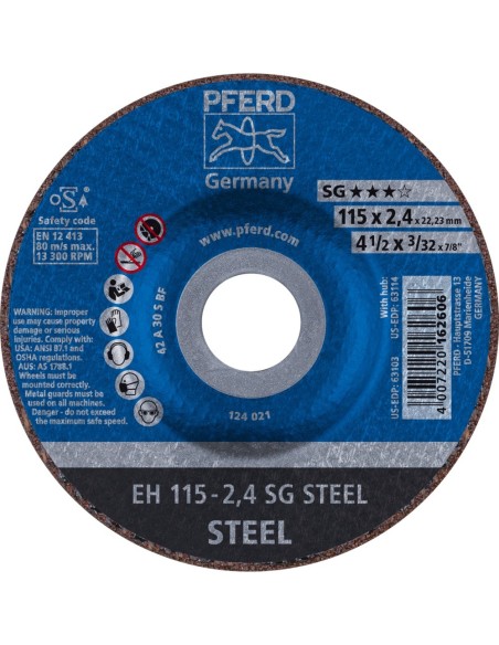 Disco de corte metal EH alto rendimiento SG-STEEL