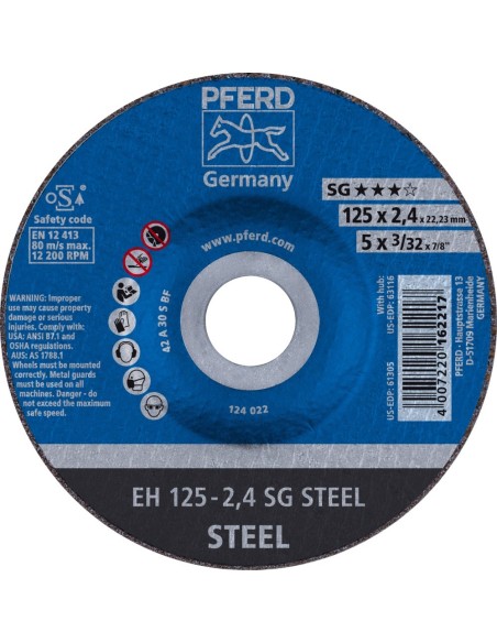 Disco de corte metal EH alto rendimiento SG-STEEL