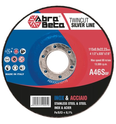 DISCO CORTE ACERO-INOXIDABLE CD A46S