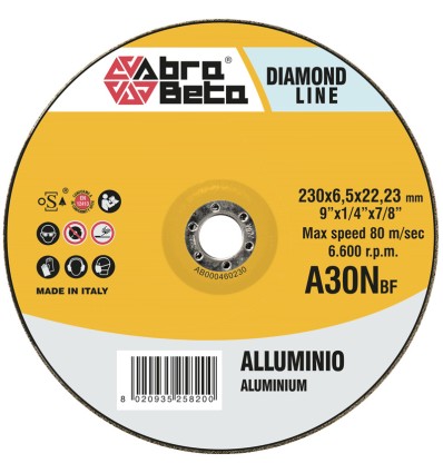 DISCO DESBASTE ALUMINIO CD A30N