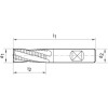 Fresa de desbastar, larga DIN6527 MDI AlTiN+ tipo HR