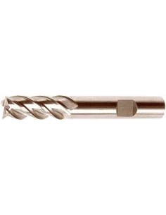 Fresa ratio larga DIN6527 MDI tipo aluminio vastago HB Z4