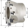 Portacuchillas ángular  90 grados Z5 refrigeración interna  para SOMT09
