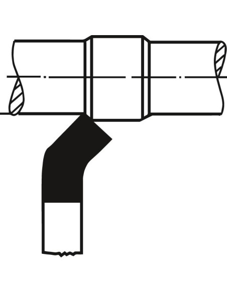 Cuchilla torno HSSE DIN4951R
