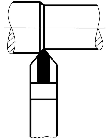 Cuchilla torno HM DIN4975 P25-30