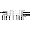 Cuchilla tornear MD similar DIN282 derecha P25-30