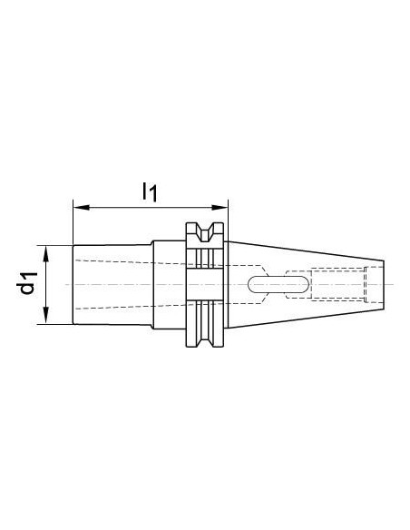 Casquillo insercion DIN69871ADB forma B