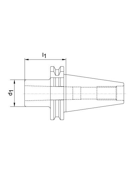 Casquillo insercion DIN69871ADB forma B